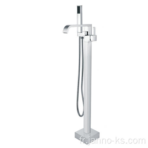 Baignoire de baignoire autoportante baignoire nickel brossé